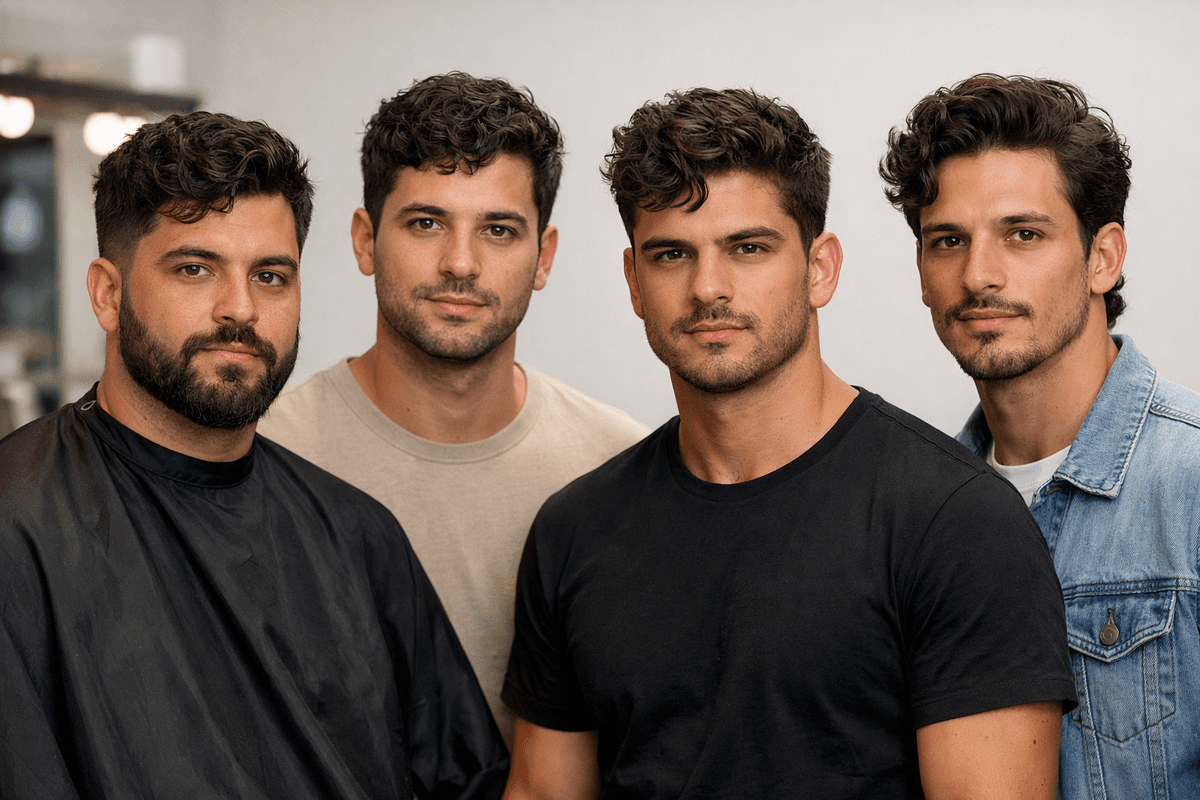 Corte para Ondulado por Formato de Rosto