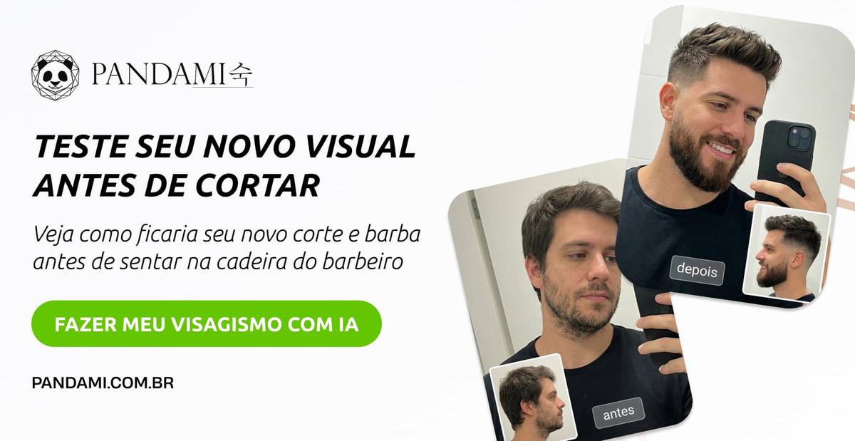 Pandami visagismo com IA
