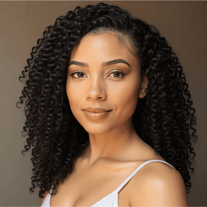 Mulher antes do visagismo